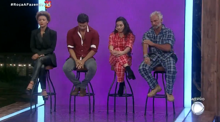 ‘A Fazenda 12’: Lidi, Mariano, Mateus e Raíssa estão na roça