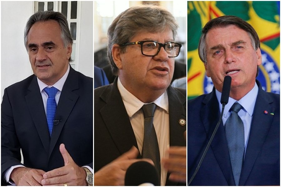 Pesquisa Ibope: veja nova avaliação de Luciano Cartaxo, João Azevêdo e Jair Bolsonaro em João Pessoa
