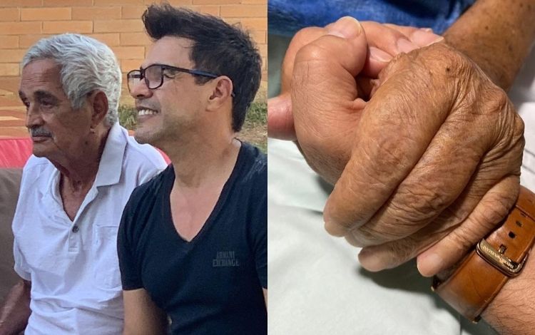 Zezé Di Camargo se pronuncia após a morte do pai e pede ‘perdão’