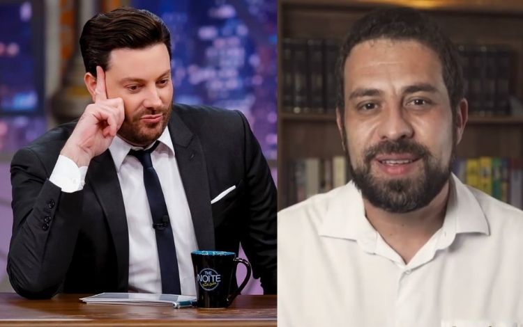 Danilo Gentili se retrata após criticar Boulos por aparecer sem máscara em foto antiga