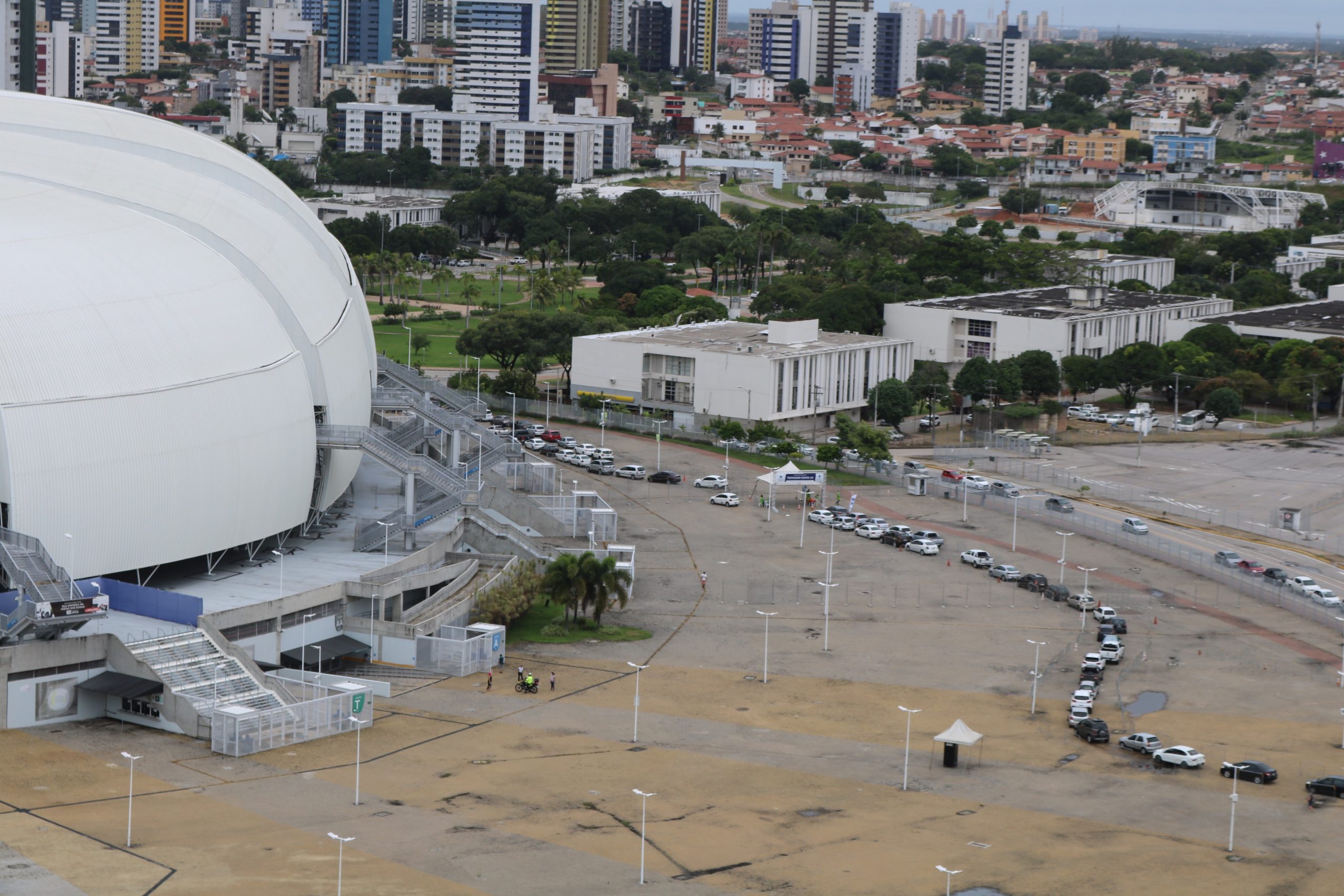 Ginásio Nélio Dias e Arena das Dunas terão drive-thru de vacinação contra poliomielite