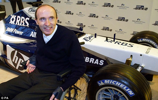 Fundador da equipe Williams de Fórmula 1, Frank Williams é internado em hospital