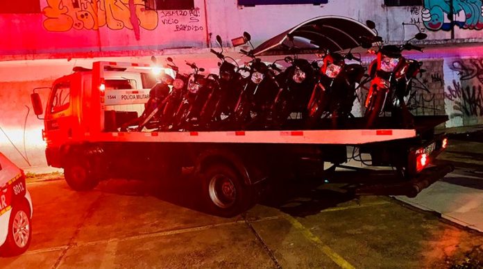 Polícia Militar apreende mais de 50 motocicletas em ‘rolezinhos’ na Paraíba