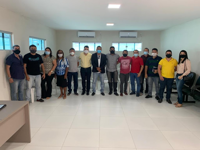 Equipes de Transição Governo em Felipe Guerra tem sua primeira reunião.