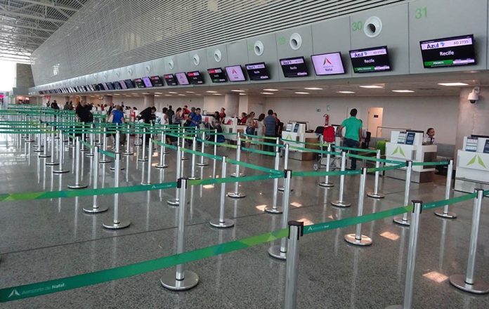 Aeroporto de Natal prevê retomada de 72% dos voos em dezembro, diz Inframérica