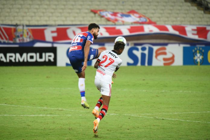 Flamengo empata com o Fortaleza e cai para a 3ª posição no Brasileiro