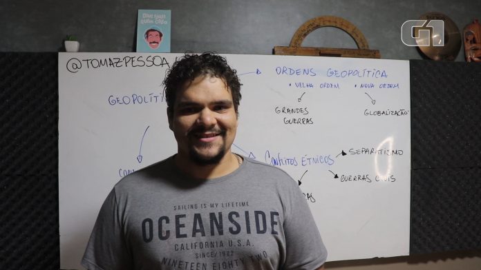 Lá Vem o Enem 2020: professor de geografia dá aula sobre geopolítica