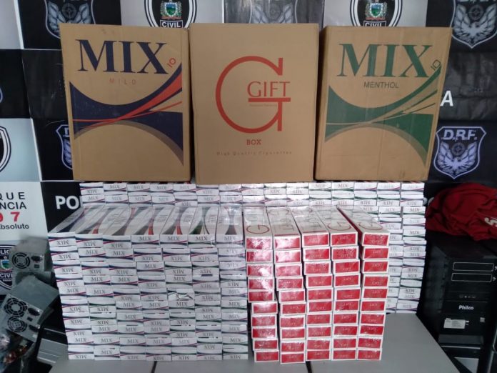 Homem é preso com três mil carteiras de cigarros contrabandeados, em Campina Grande