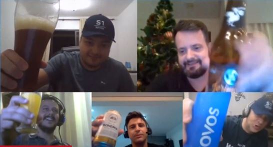 Empresa aposta em jogo online como alternativa para confraternização