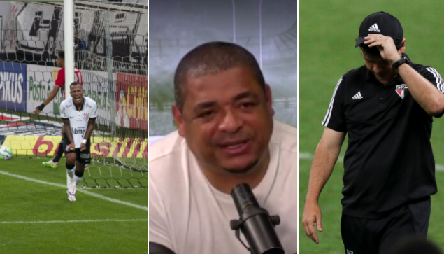 Vampeta exalta vitória do Corinthians sobre o São Paulo: ‘De encher os olhos’