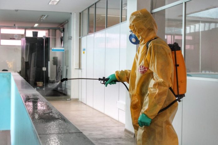 Aeroporto de Campina Grande passa por desinfecção nesta quarta-feira (16)