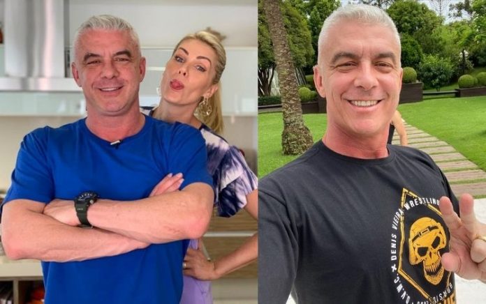 Com câncer, marido de Ana Hickmann aparece 12 kg mais magro: ‘Enjoado, mas otimista’