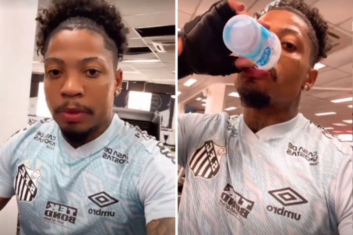 Marinho descarta folga de Natal e treina sozinho no CT: ‘Vamos trabalhar um pouquinho’