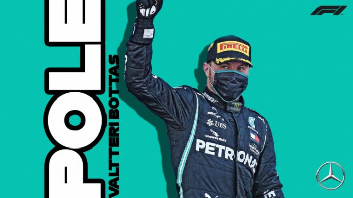 Sem Hamilton na jogada, Bottas consegue pole no GP do Sakhir