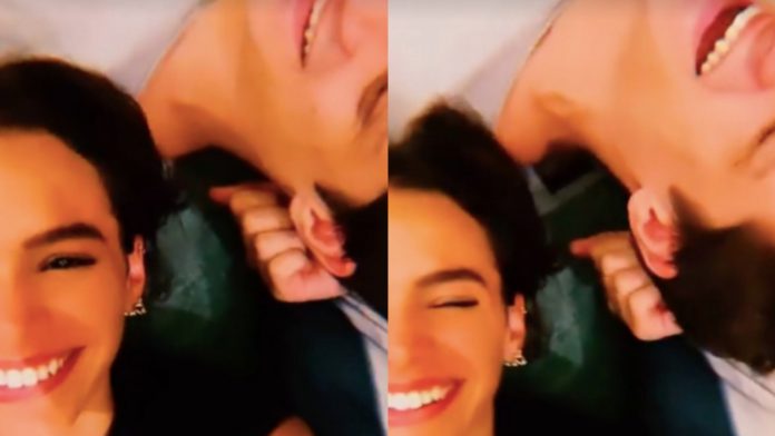 ‘Melhores risadas contigo’, diz músico sobre vídeo rindo ao lado de Bruna Marquezine