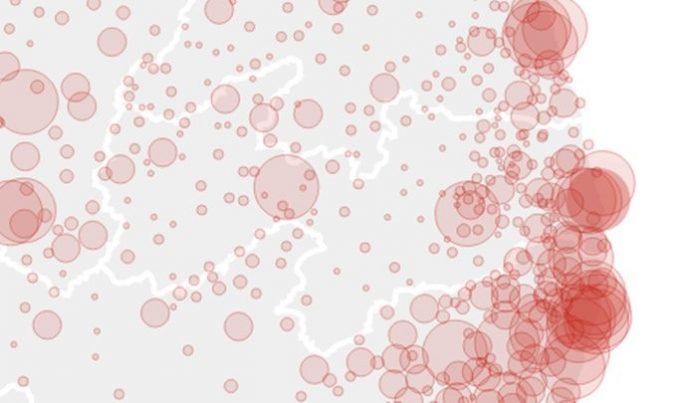 Casos de coronavírus na Paraíba em 1º de dezembro