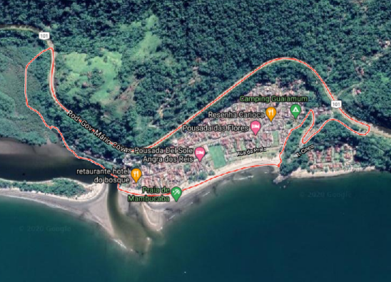 Helicóptero cai em Angras dos Reis; bombeiros estão atuando no local