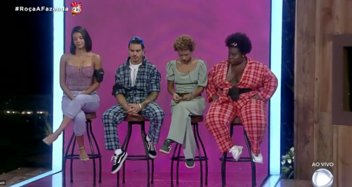 ‘A Fazenda 12’: Jake, Biel, Jojo e Lidi estão na roça