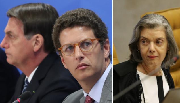 STF cobra dados de Salles e Bolsonaro sobre desmatamento na Amazônia