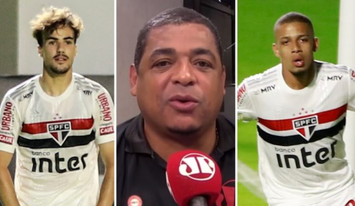 O São Paulo conseguirá manter a liderança até o fim? Veja o que Vampeta respondeu