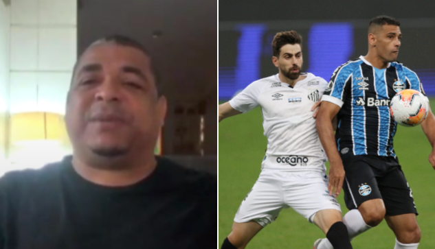 Vampeta arrisca palpite para Santos x Grêmio pela Libertadores