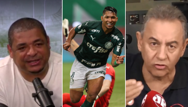 Vampeta rebate Flavio Prado e surpreende com palpite para Palmeiras x River Plate