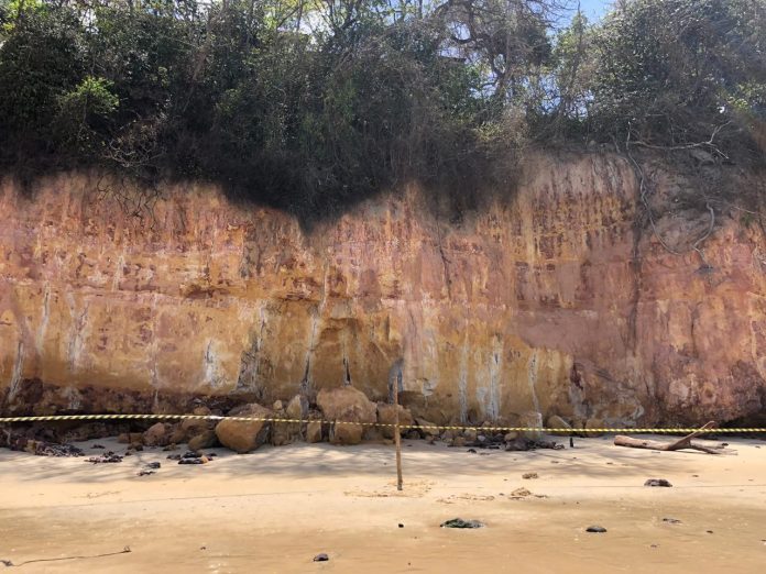 MPF e Idema formam grupo de trabalho para apurar e propor medidas relativas a desabamento de falésia em Pipa