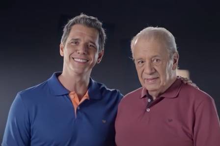 Pai de Marcio Garcia morre vítima da Covid-19 e apresentador lamenta: ‘Vai deixar muita saudade’