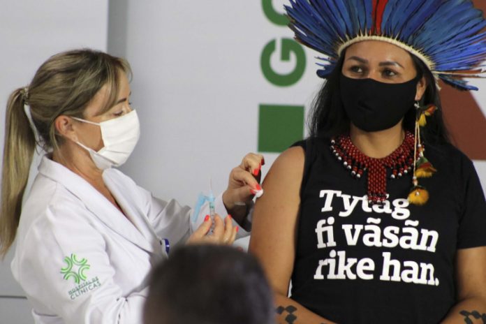 São Paulo inicia vacinação contra a Covid-19 em aldeias indígenas