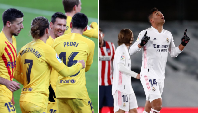 Barcelona e Real Madrid têm adversários definidos na Copa do Rei