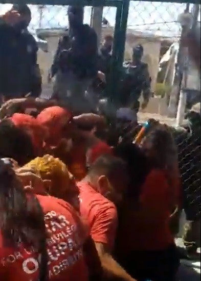 Protesto e conflito com uso de gás de pimenta suspendem eleição de delegados para votação do Plano Diretor de Natal