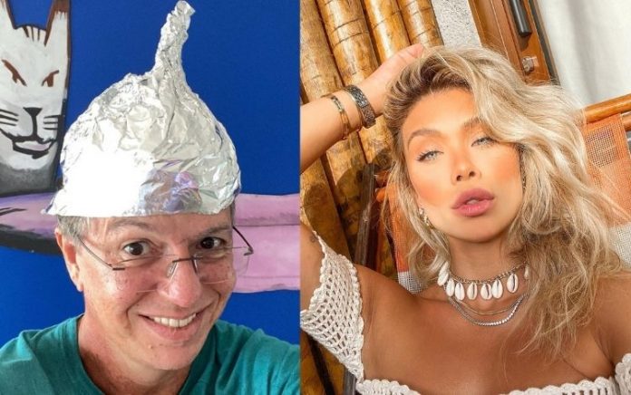 ‘Falta pouco’, diz Boninho em foto de Flavia Pavanelli após rumores de que ela estará no ‘BBB 21’
