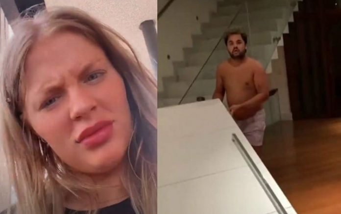 Viajando, Luísa Sonza descobre que amigos quebraram porta da sua casa; assista