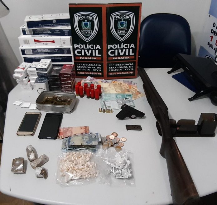 Dois suspeitos de tráfico são presos na PB, e polícia investiga aliciamento de criança de 11 anos