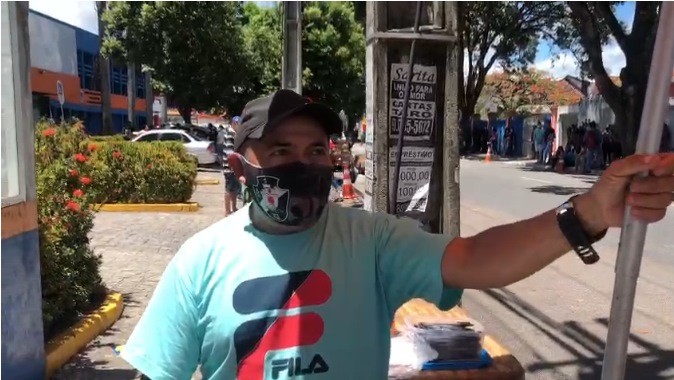 Ambulante aproveita o Enem em João Pessoa para tentar se recuperar de ano ruim em 2020