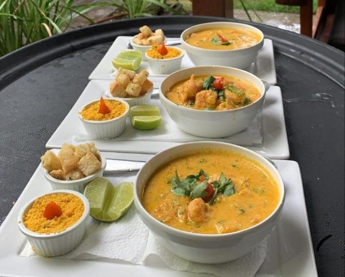 Aprenda como fazer receita de ensopado de camarão no Chef JPB