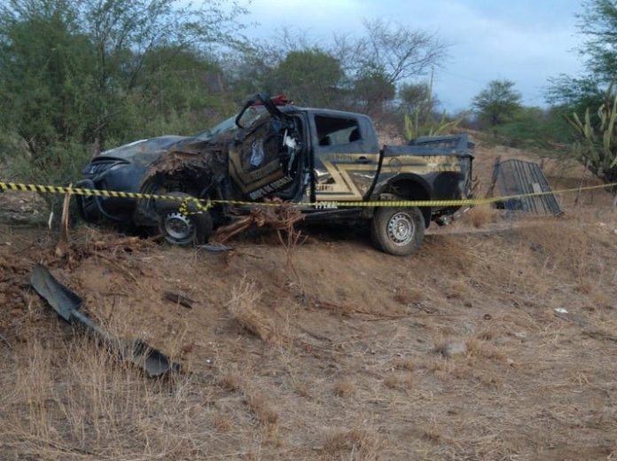 Policial penal morre em acidente durante escolta de preso no interior do RN