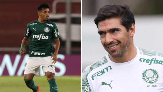 Gabriel Menino exalta Abel Ferreira antes de final: ‘Um dos melhores treinadores do mundo’