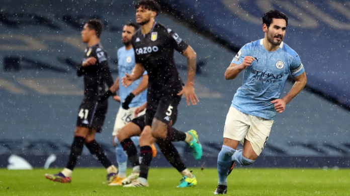 Manchester City vence Aston Villa e é o novo líder do Campeonato Inglês