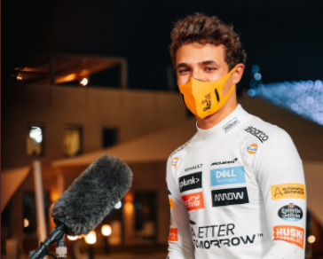 Piloto da McLaren, Lando Norris testa positivo para o novo coronavírus