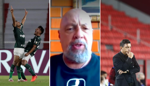 Nilson Cesar exalta ‘passeio’ do Palmeiras contra o River: ‘Conmebol, cancele a partida de volta’