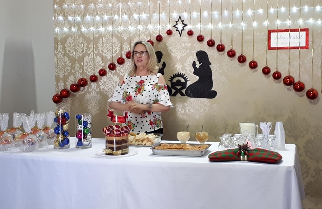 Mensagem de Agradecimento da Secretária de Educação Maria das Neves Leite.