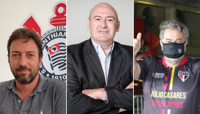 Corinthians, Santos e São Paulo trocam de comando; veja o que muda