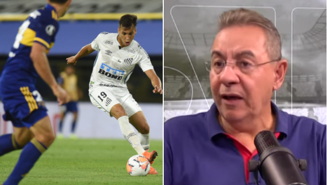 Flavio Prado polemiza ao falar sobre o resultado de Boca Juniors x Santos