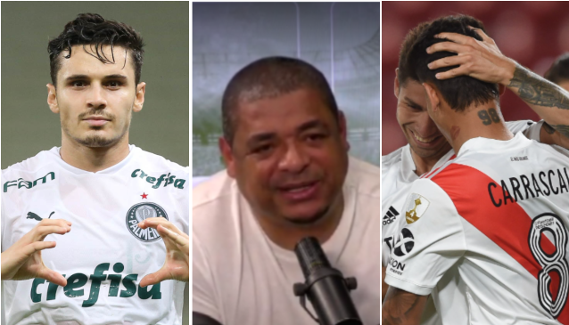 Vampeta explica como Palmeiras pode eliminar o River Plate da Libertadores; confira