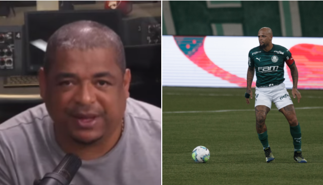 Vampeta surpreende com comentário antes da final entre Palmeiras x Santos