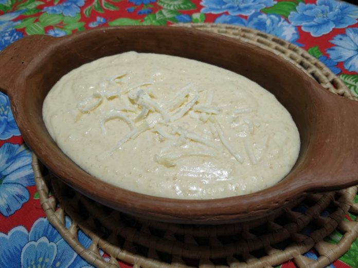 Aprenda a receita de um delicioso pirão de queijo