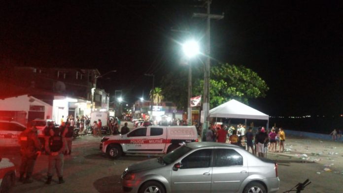 Homem é preço após se envolver em tiroteio na praça central de Baía da Traição, na Paraíba