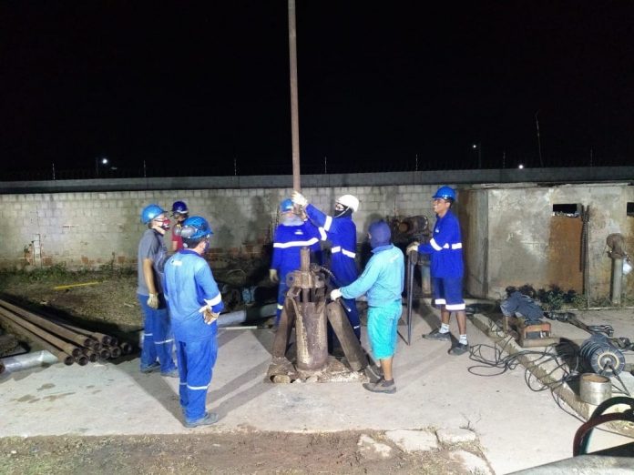 Sonda será utilizada para resgatar bomba que está presa a 380 metros de profundidade em Tibau