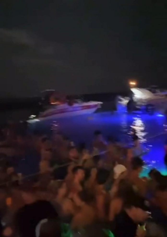 Vídeos mostram aglomeração em festa clandestina nos parrachos de Pirangi, no RN